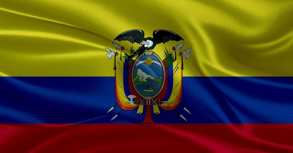 Bandera de Ecuador