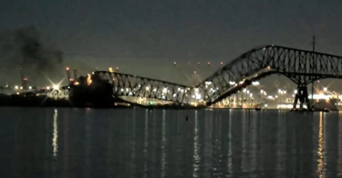 Puente de Baltimore Colapsado Key Bridge