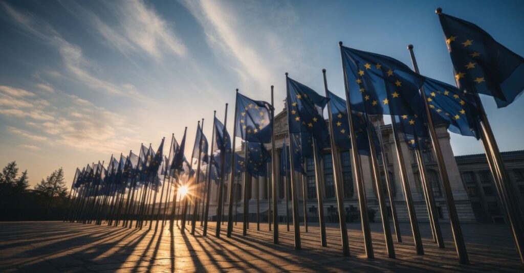 Banderas de Unión Europea