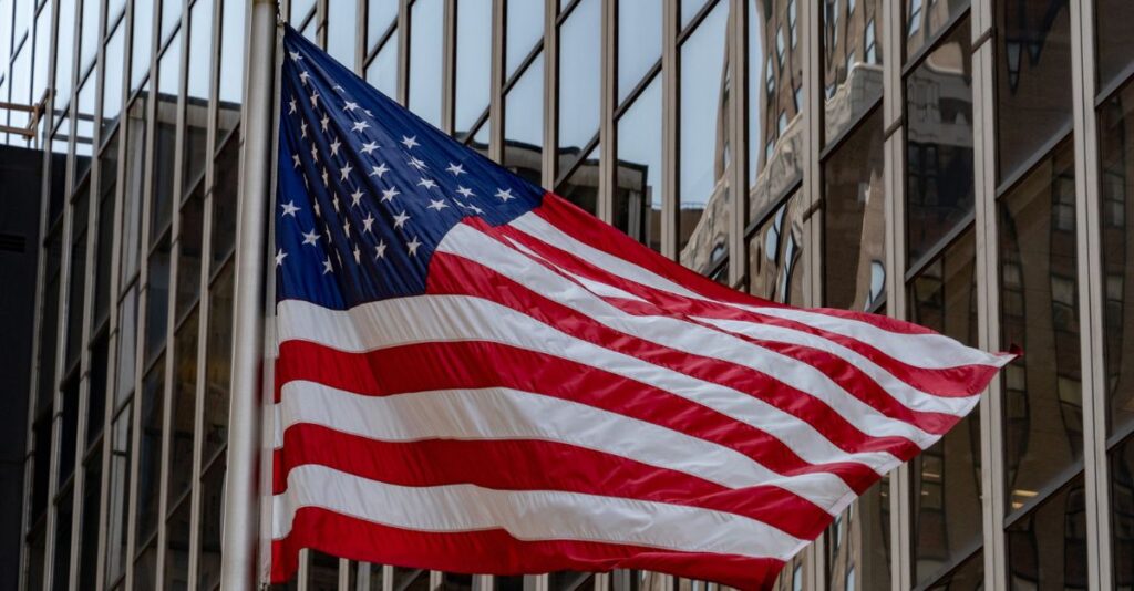 Bandera de Estados Unidos