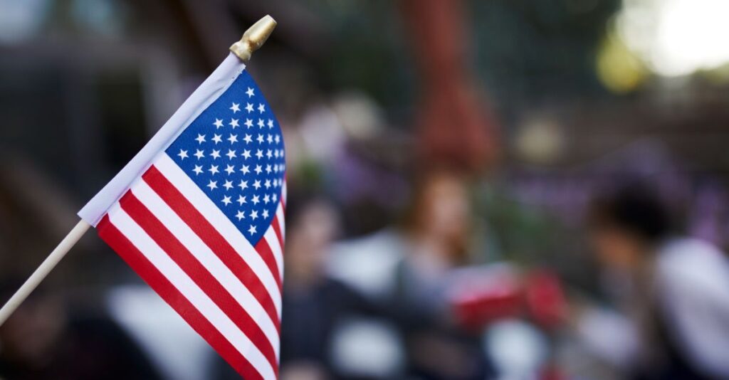 Bandera de Estados Unidos