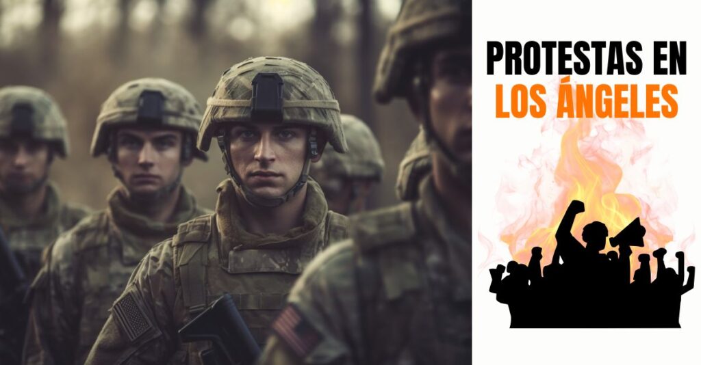 Lee más sobre el artículo Trump envía más soldados a Los Ángeles para apagar protestas