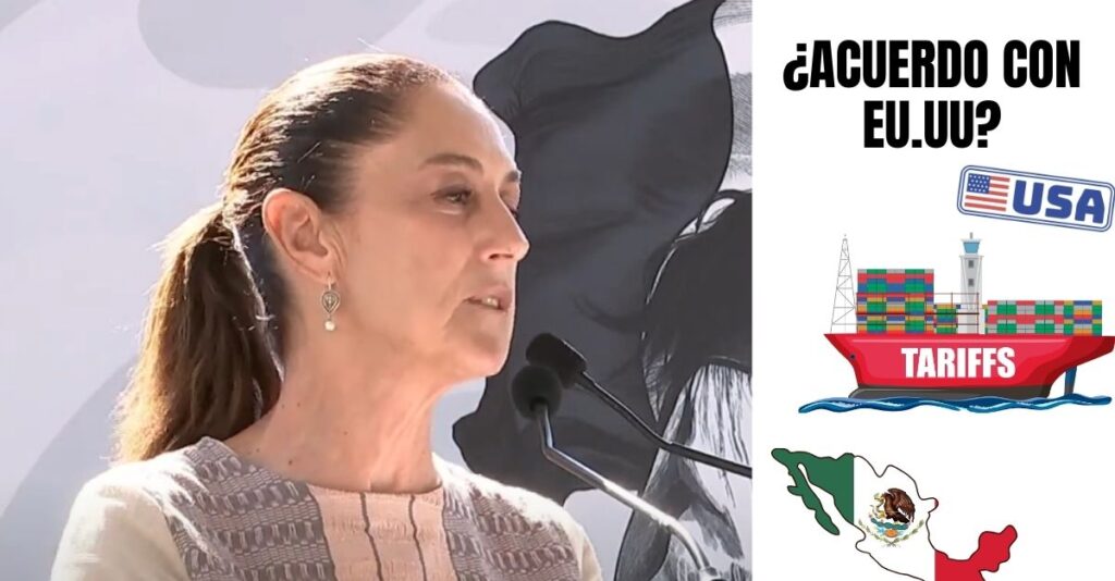 Lee más sobre el artículo Sheinbaum confía en alcanzar acuerdo con EE.UU. sobre aranceles