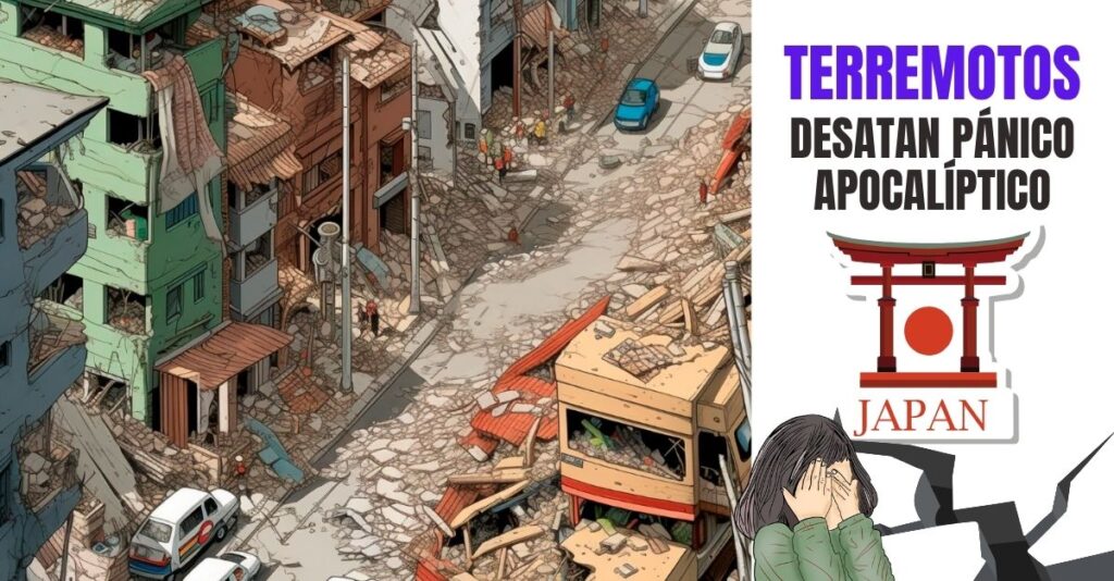 Lee más sobre el artículo Pánico apocalíptico en Japón por terremotos