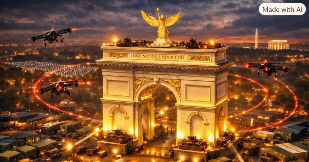 El Arco del Triunfo de Trump